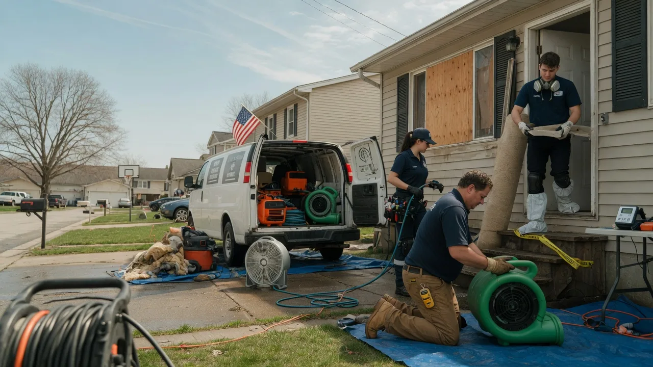 Water Damage Restoration in Morgantown, PA near me